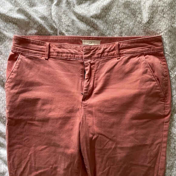 Pink Loft crop pants - Picture 1 of 5